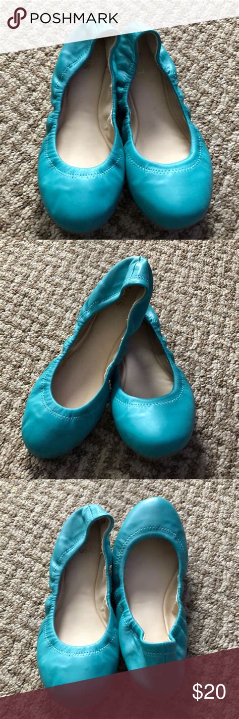 mint green flats size 10.